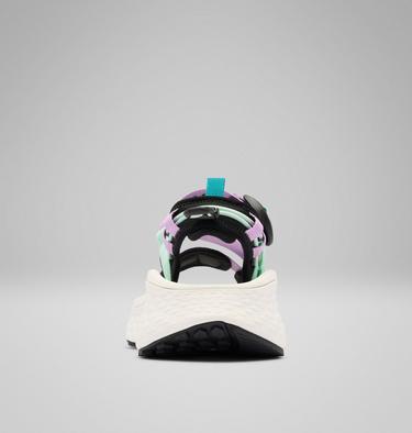 Women's Konos Elevate Strap Sandal, Color: Black, Sea Ice, image 2