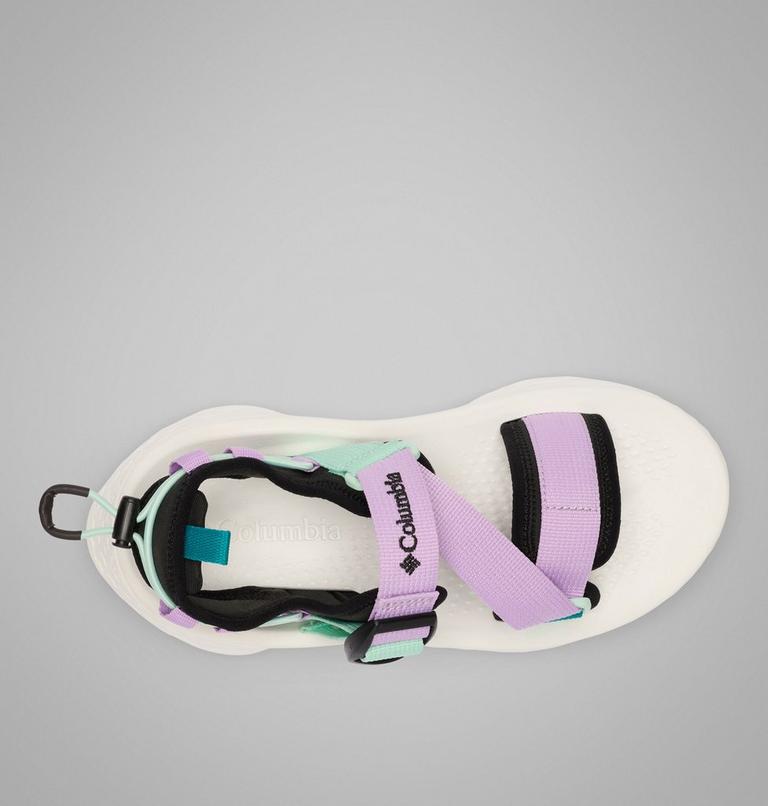 Women's Konos Elevate Strap Sandal, Color: Black, Sea Ice, image 4