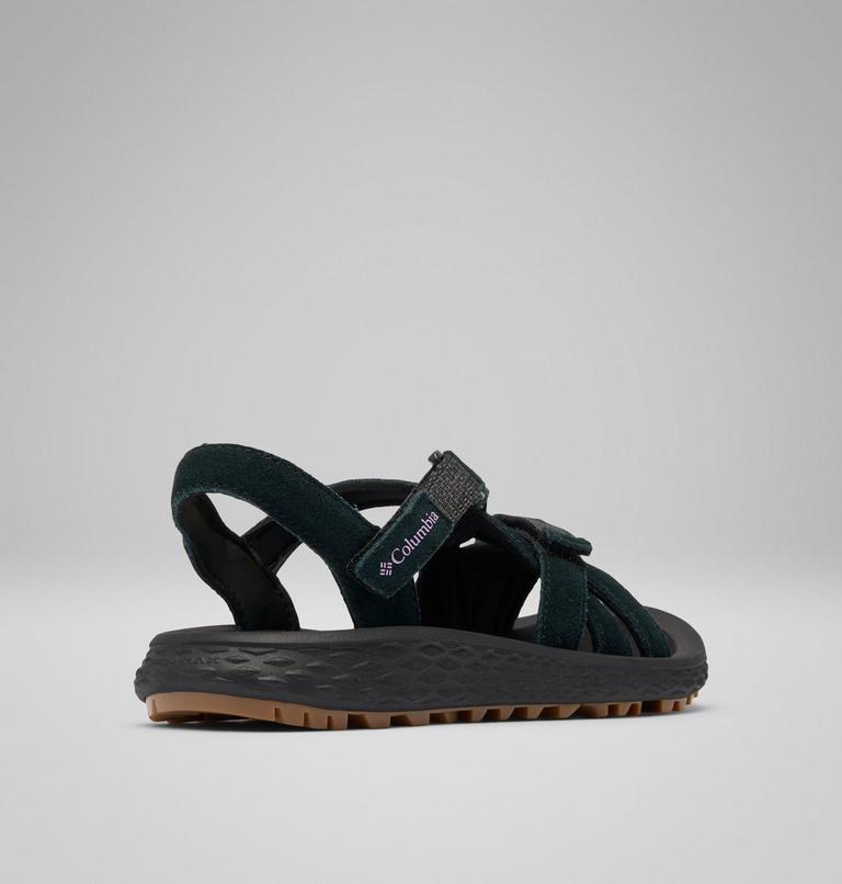 Women's Konos Esla Sandal, Color: Black, Hydrangea, image 9