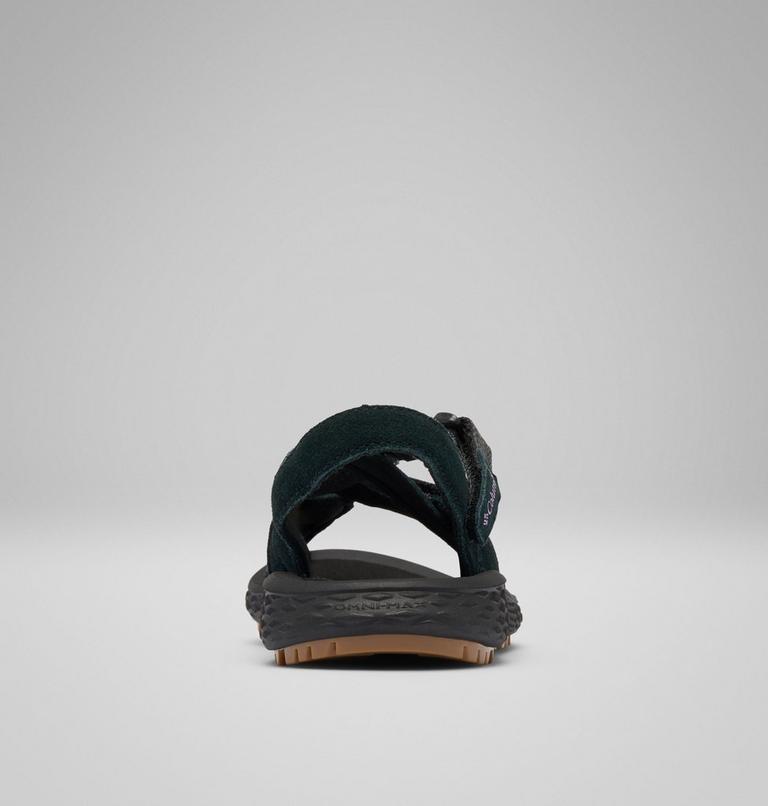 Women's Konos Esla Sandal, Color: Black, Hydrangea, image 2