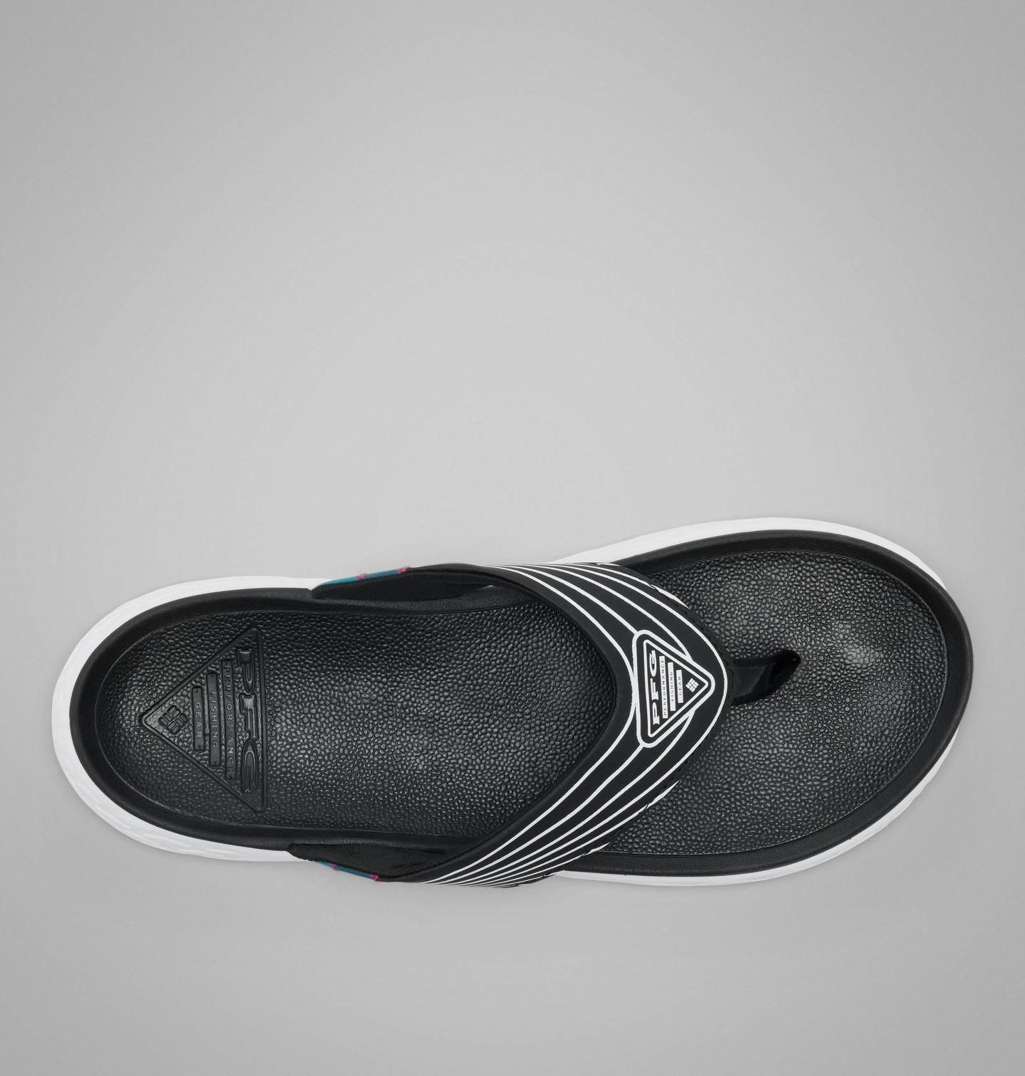 Мужские сандалии Columbia PFG Castback Flip Flop, цвет: Чёрный — фото 3