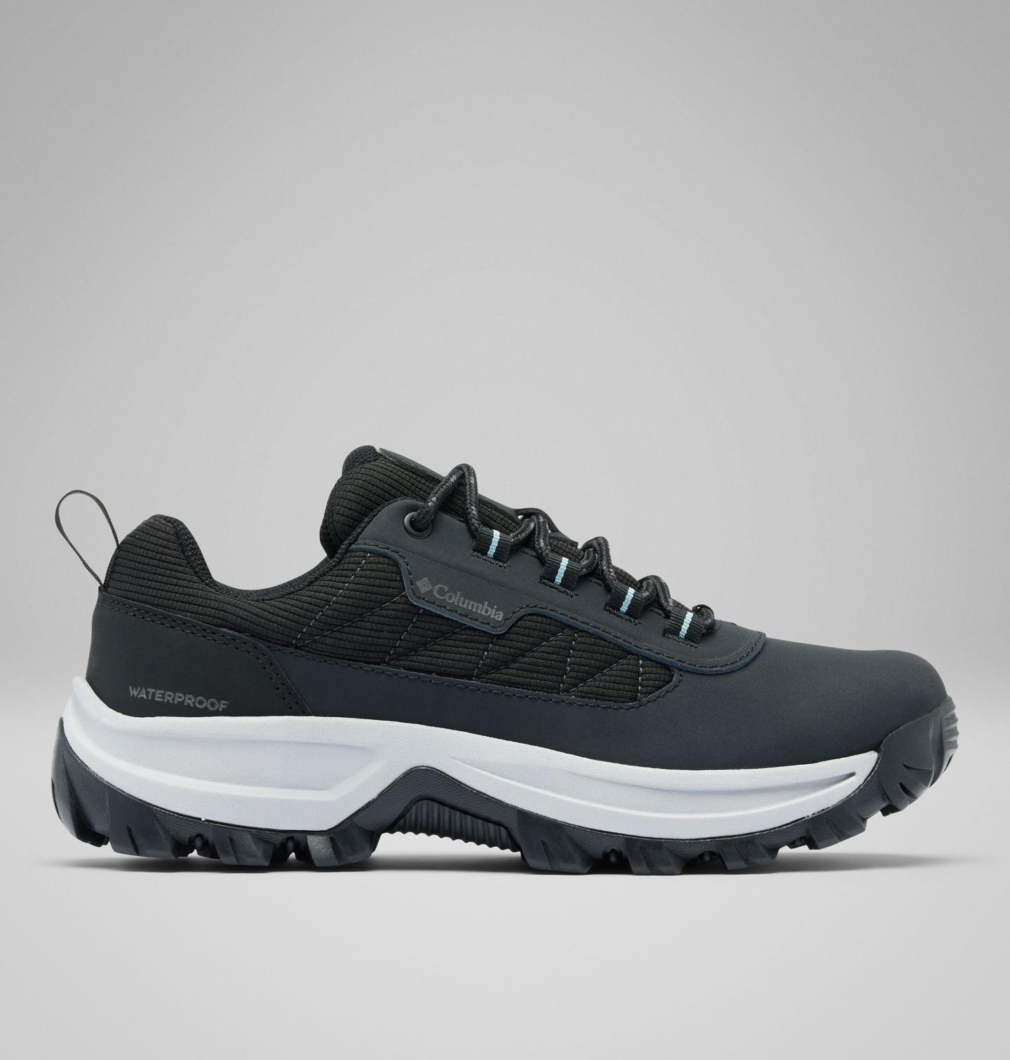 Обувь Columbia Women's Transverse Hike Low WP Shoe, цвет: Чёрный / Тёмно-синий — фото 1