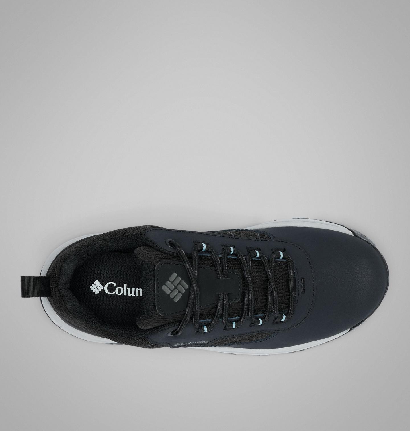 Обувь Columbia Women's Transverse Hike Low WP Shoe, цвет: Чёрный / Тёмно-синий — фото 4