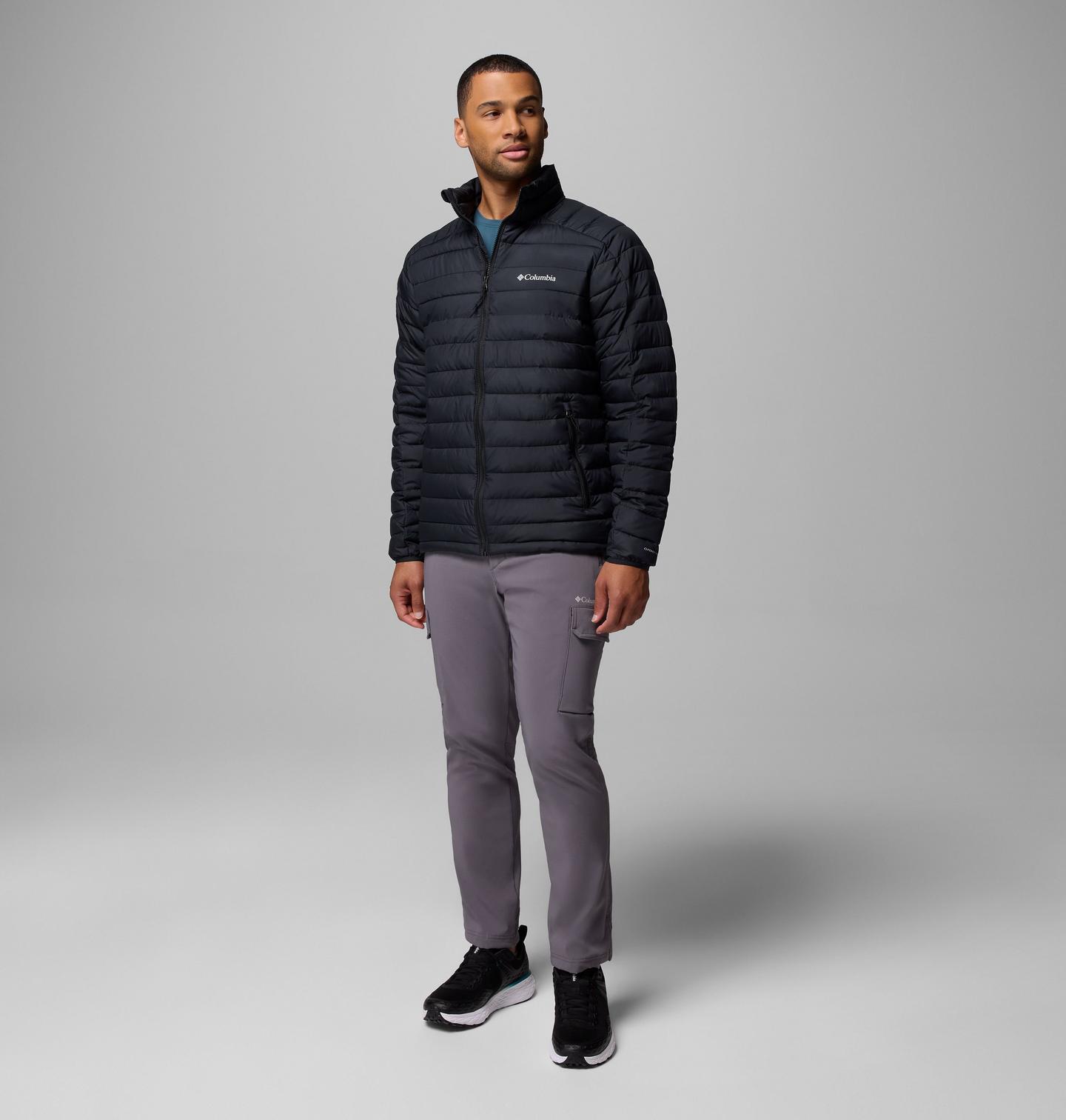 Мужская куртка Columbia White Out 1.0 Jacket, цвет: Чёрный — фото 2