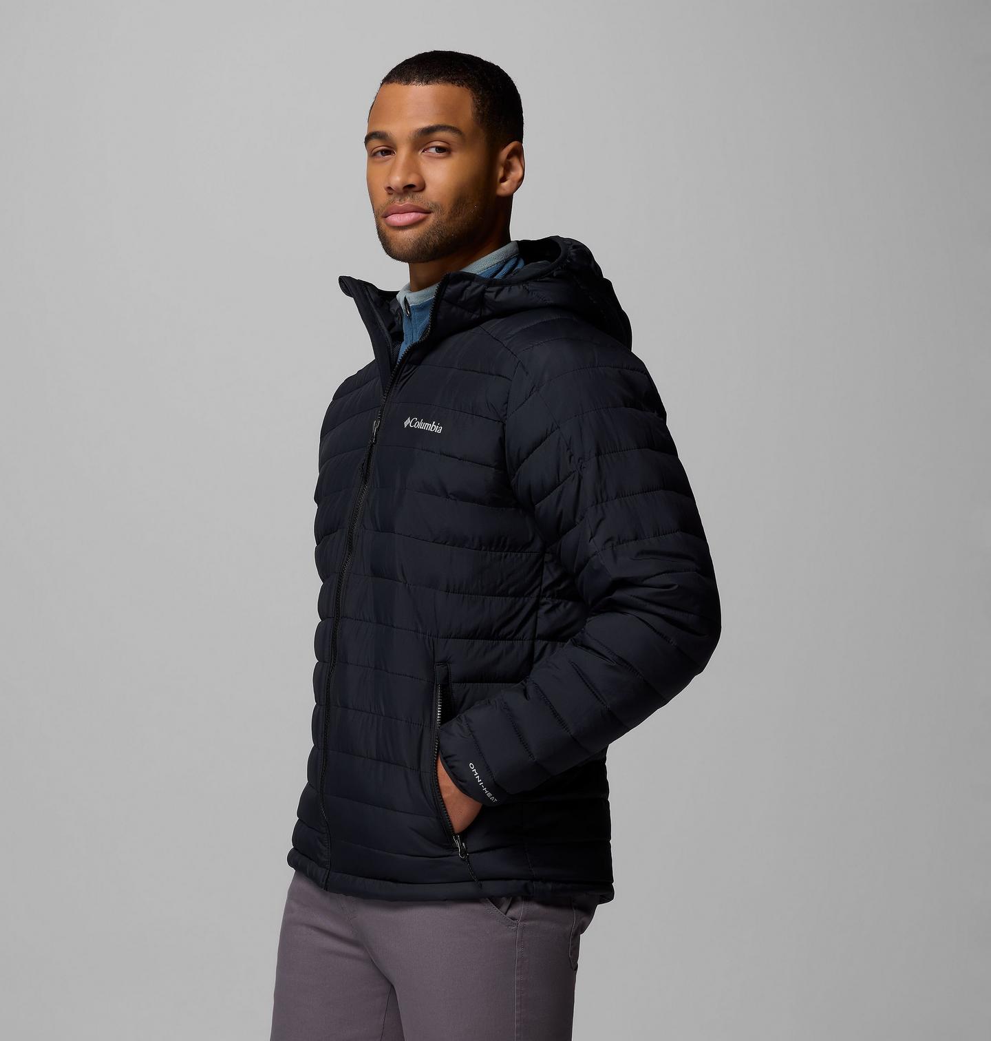 Мужская куртка Columbia White Out 1.0 Hooded, цвет: Чёрный — фото 3
