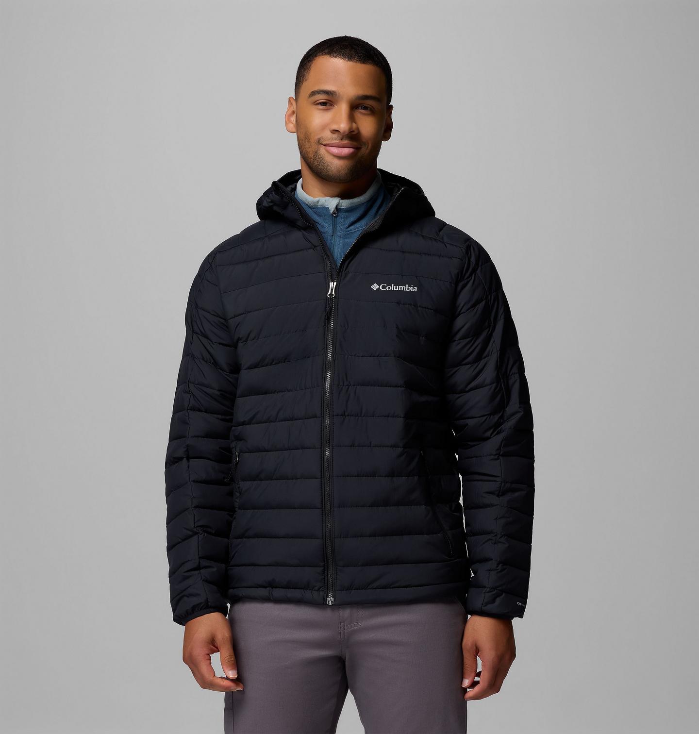 Мужская куртка Columbia White Out 1.0 Hooded, цвет: Чёрный — фото 1