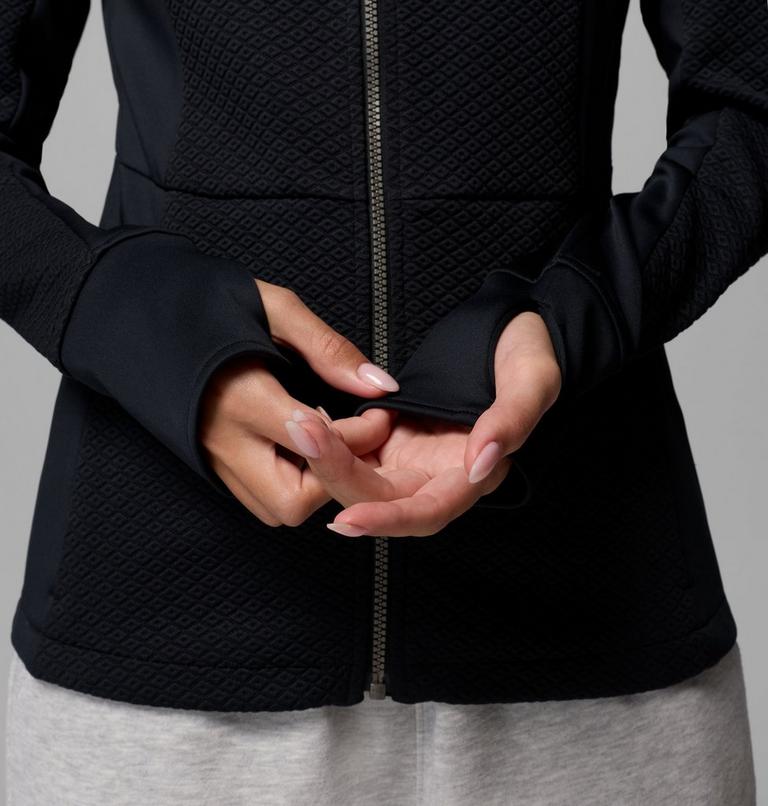 Women's Roffe Ridge III Fleece Jacket, Color: Black, image 7