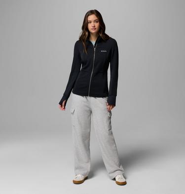 Women's Roffe Ridge III Fleece Jacket, Color: Black, image 4