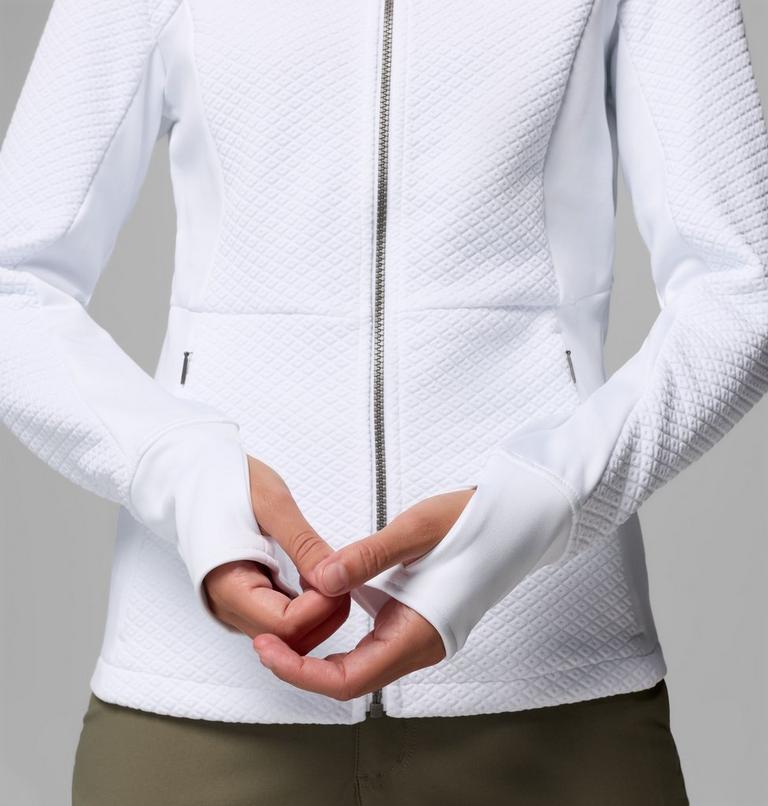 Women's Roffe Ridge III Fleece Jacket, Color: White, image 7