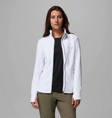 Women's Roffe Ridge III Fleece Jacket, Color: White, image 5