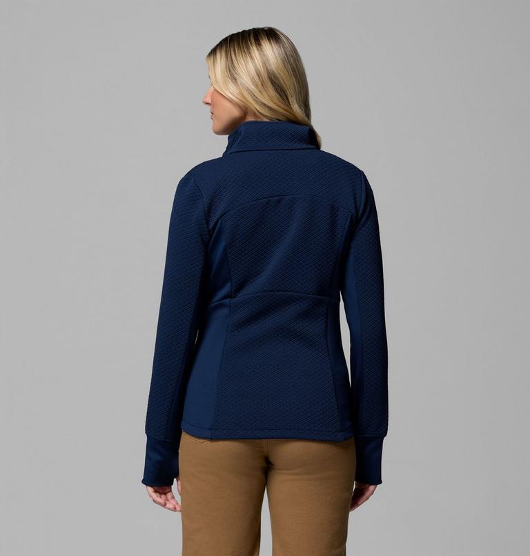 Women's Roffe Ridge III Fleece Jacket, Color: Collegiate Navy, image 3