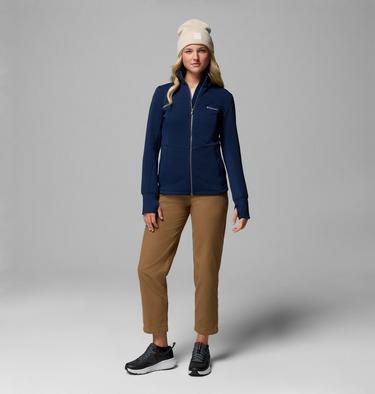 Women's Roffe Ridge III Fleece Jacket, Color: Collegiate Navy, image 8