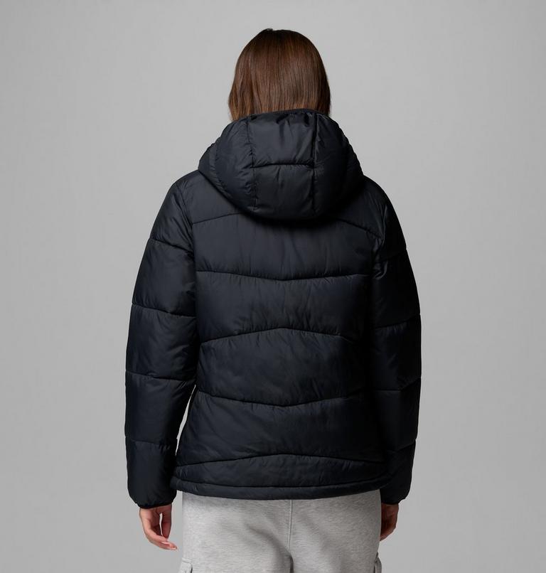 Women's Fivemile Butte Hooded Puffer Jacket, Color: Black, image 3