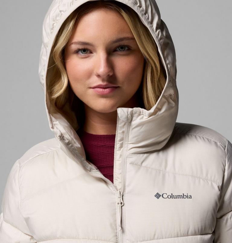 Women's Fivemile Butte Hooded Puffer Jacket, Color: Dark Stone, image 6