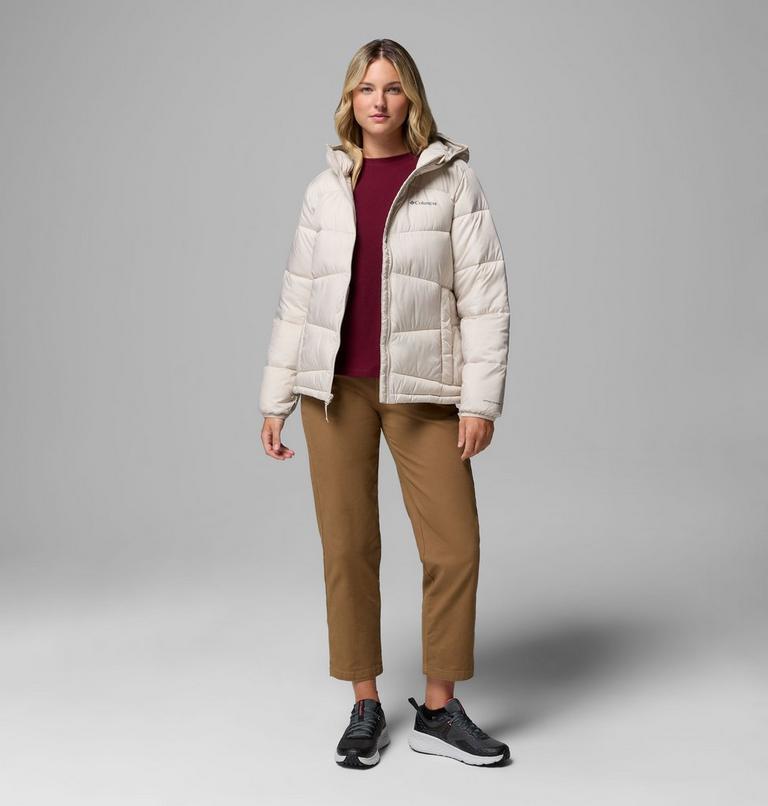 Women's Fivemile Butte Hooded Puffer Jacket, Color: Dark Stone, image 2