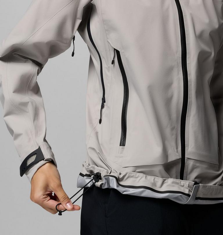 Women's Saudan Pro 3L Waterproof Jacket, Color: Flint Grey, image 11