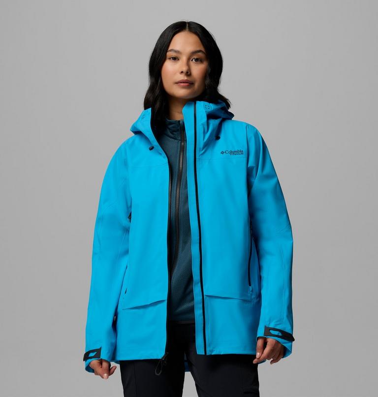 Women's Saudan Pro 3L Waterproof Jacket, Color: Compass Blue, image 5