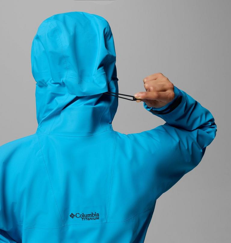 Women's Saudan Pro 3L Waterproof Jacket, Color: Compass Blue, image 9