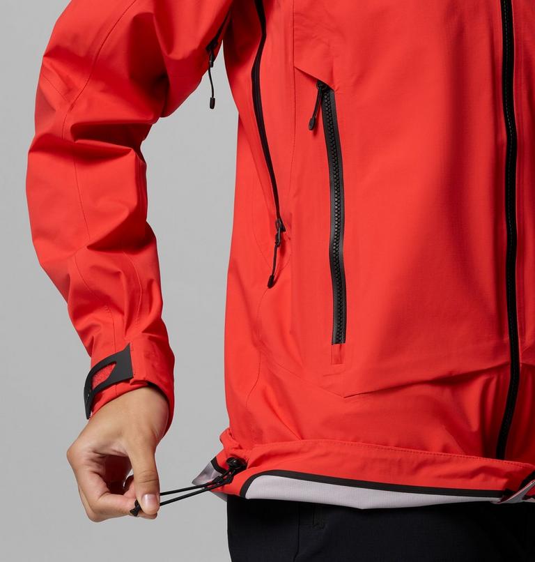 Women's Saudan Pro 3L Waterproof Jacket, Color: Poppy Red, image 12