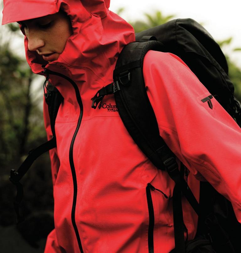 Women's Saudan Pro 3L Waterproof Jacket, Color: Poppy Red, image 13