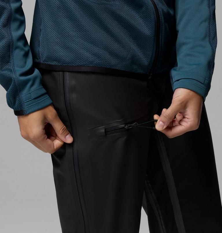 Women's Whistler Peak Waterproof Hiking Trousers, Color: Black, image 7