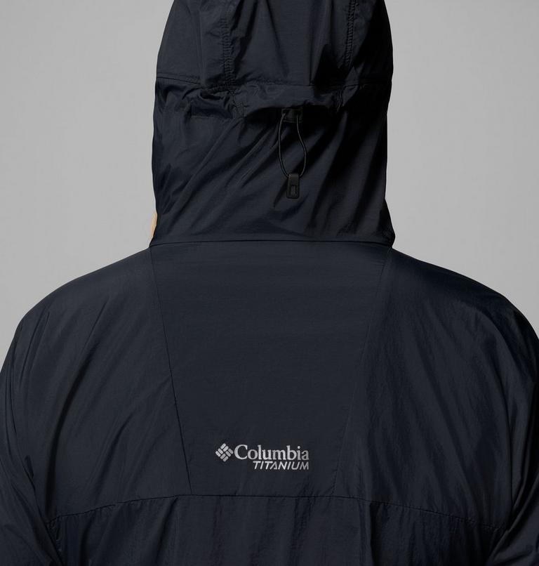 Cortavientos con capucha Khyex Pro para mujer, Color: Black, image 9