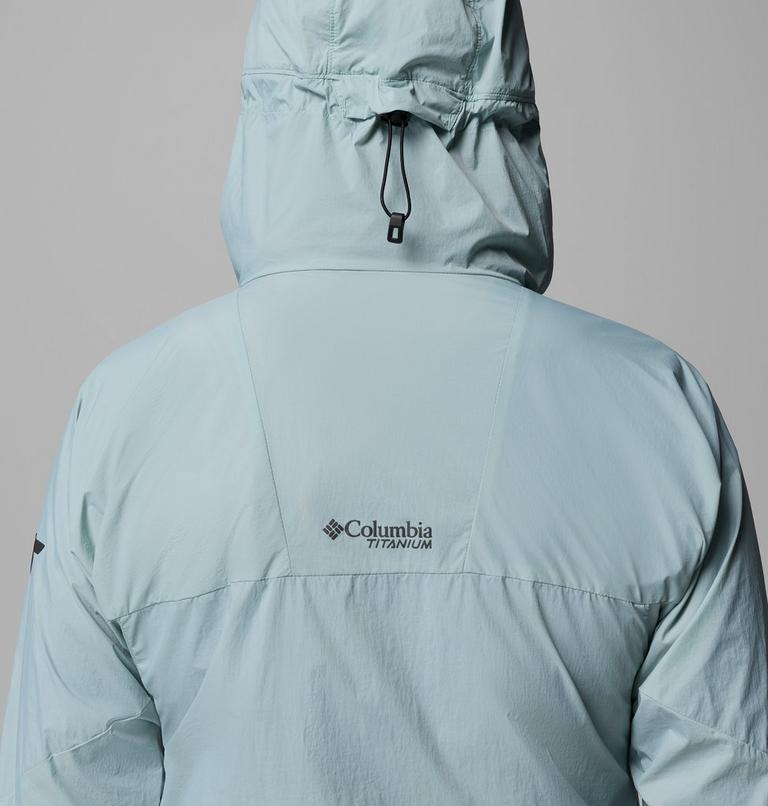 Cortavientos con capucha Khyex Pro para mujer, Color: Crushed Blue, image 9