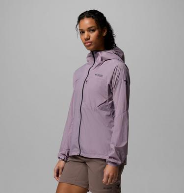 Giacca antivento con cappuccio Khyex Pro da donna, Color: Shale Purple, image 4