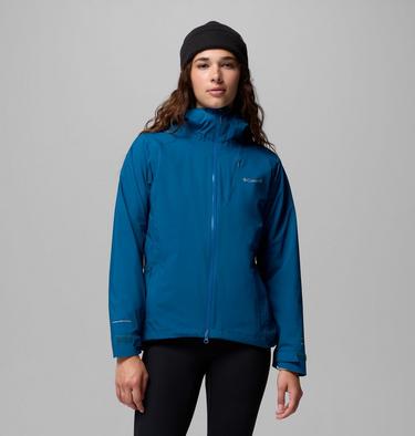 Women's Trailborne 2.5L Shell, Color: Phoenix Blue, image 5