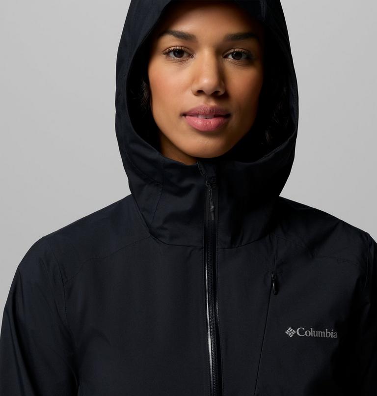 Women's Trailborne 2.5L Packable Waterproof Jacket, Color: Black, image 7