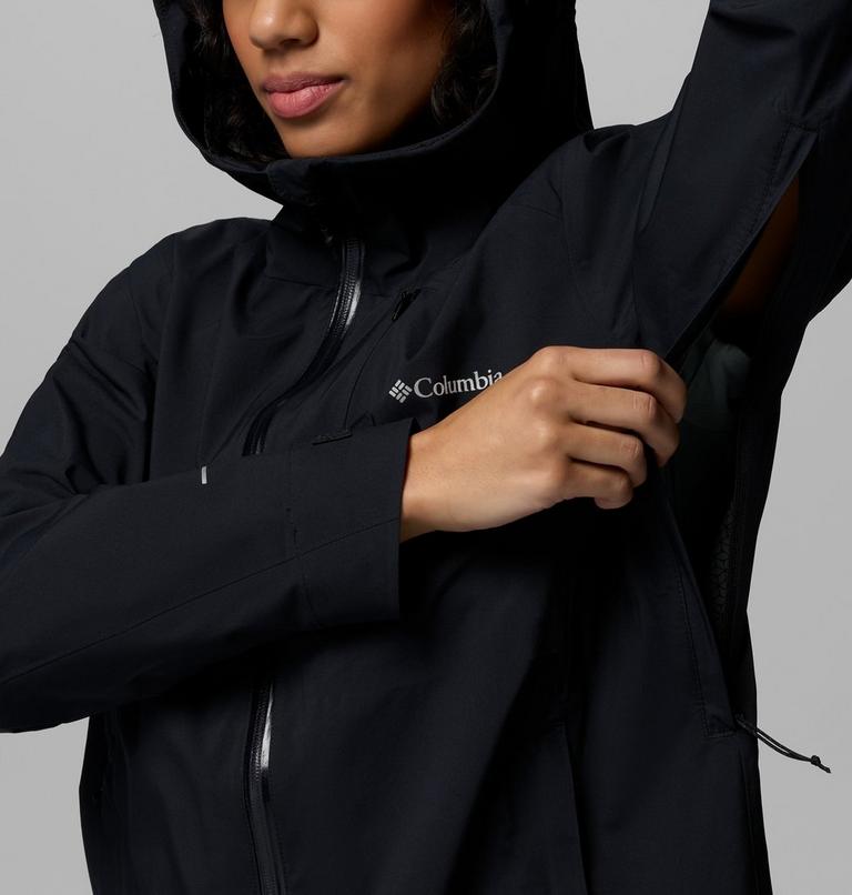 Women's Trailborne 2.5L Packable Waterproof Jacket, Color: Black, image 10