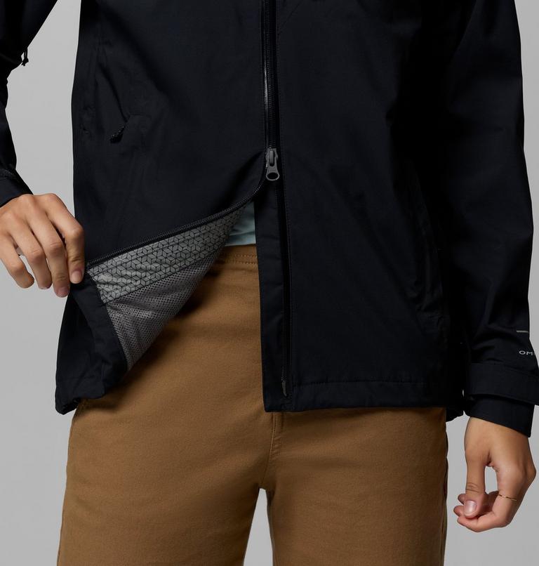 Women's Trailborne 2.5L Packable Waterproof Jacket, Color: Black, image 11