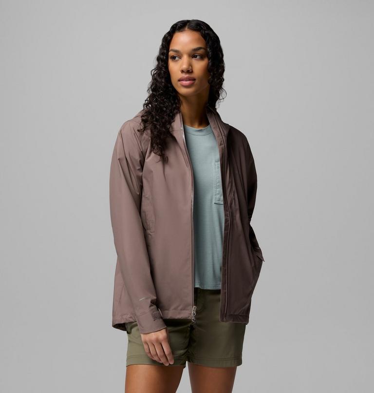 Women's Trailborne 2.5L Packable Waterproof Jacket, Color: Iron, image 5