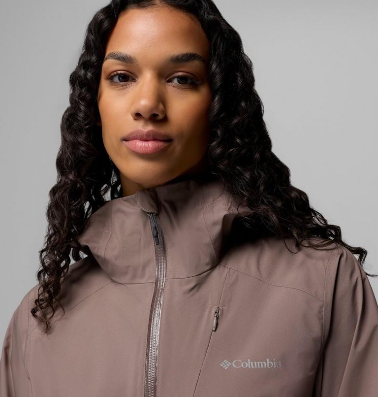 Women's Trailborne 2.5L Packable Waterproof Jacket, Color: Iron, image 7
