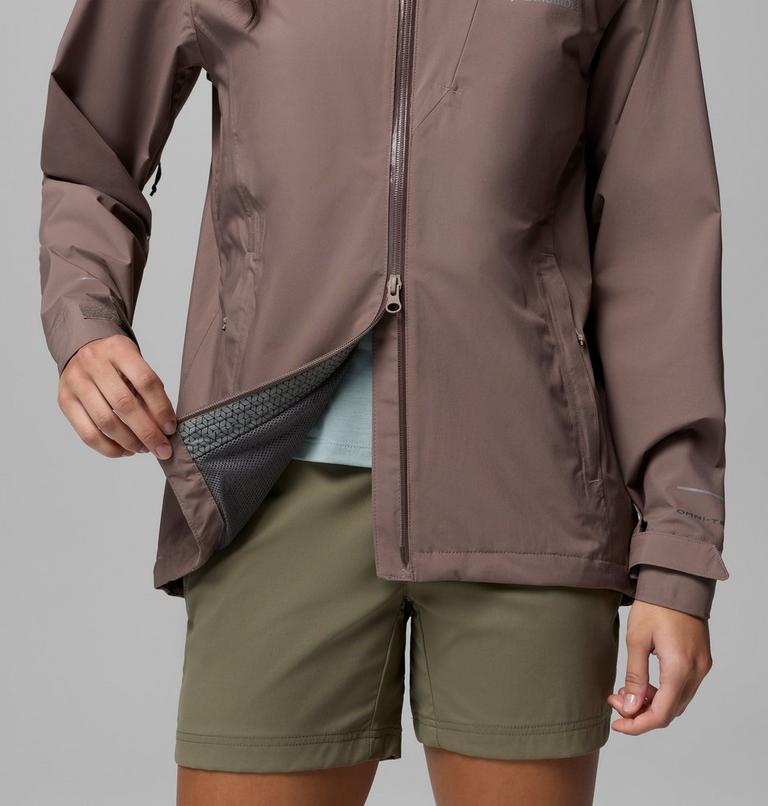 Women's Trailborne 2.5L Packable Waterproof Jacket, Color: Iron, image 11