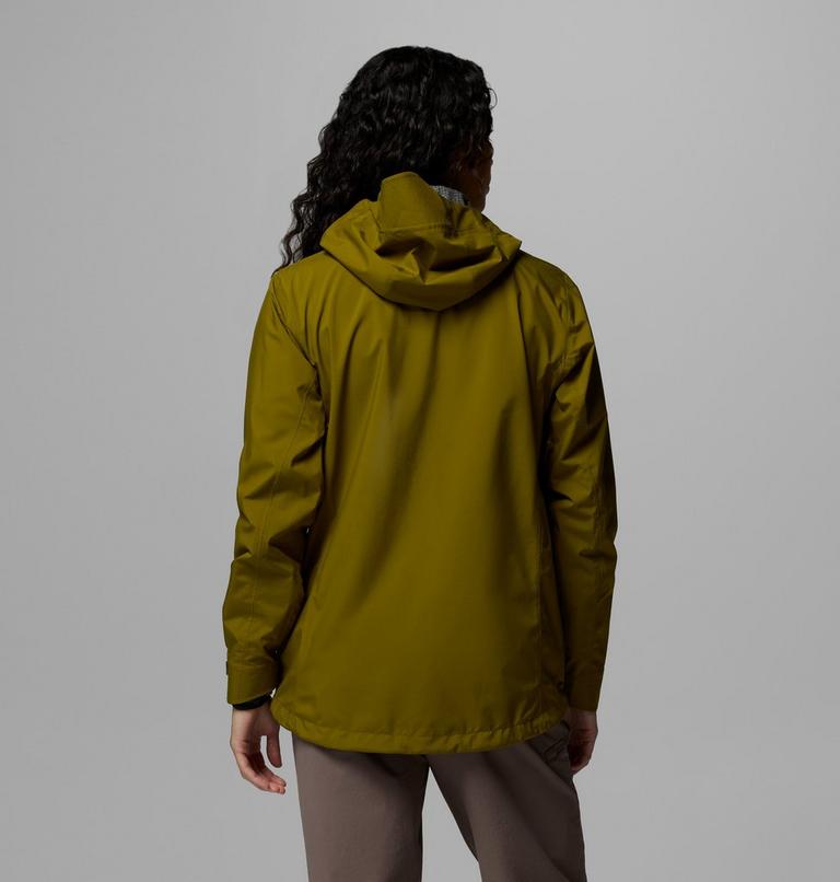 Women's Trailborne 2.5L Packable Waterproof Jacket, Color: Mossy Green, image 3