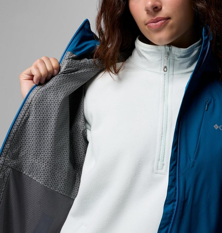 Chaqueta impermeable f&aacute;cil de guardar Trailborne 2.5L para mujer, Color: Phoenix Blue, image 6