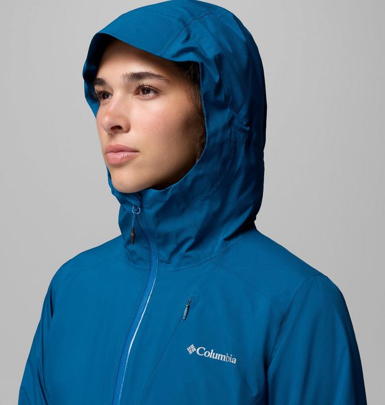 Chaqueta impermeable f&aacute;cil de guardar Trailborne 2.5L para mujer, Color: Phoenix Blue, image 8