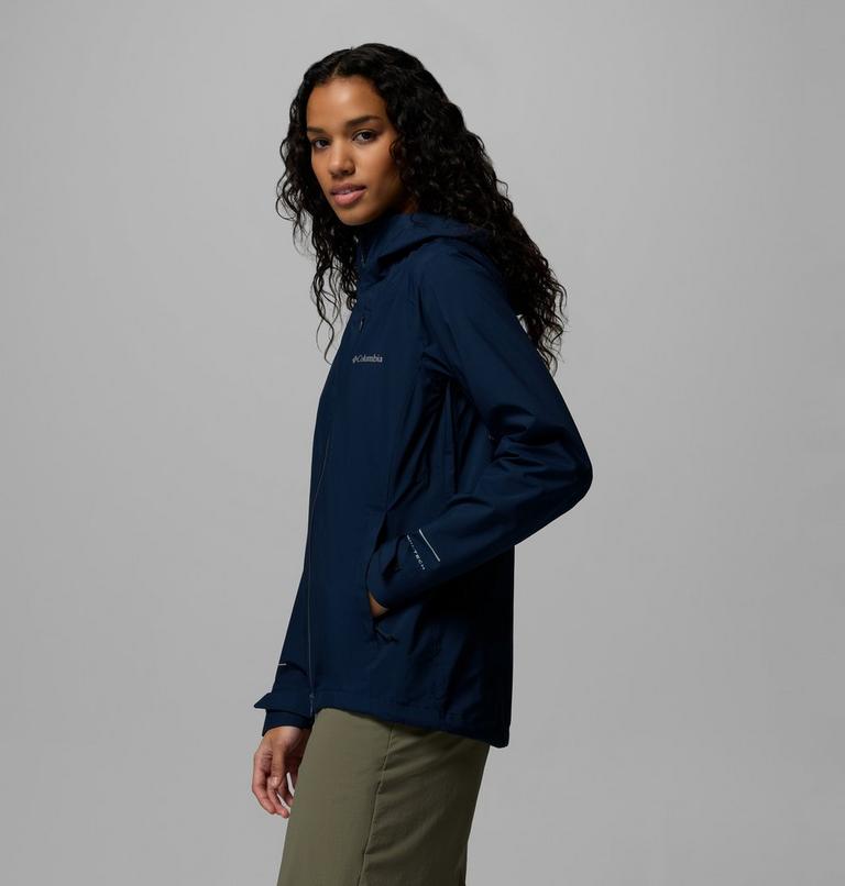 Women's Trailborne 2.5L Packable Waterproof Jacket, Color: Collegiate Navy, image 4