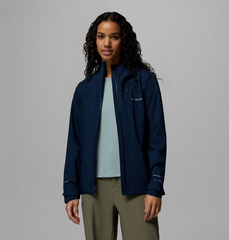Women's Trailborne 2.5L Packable Waterproof Jacket, Color: Collegiate Navy, image 5