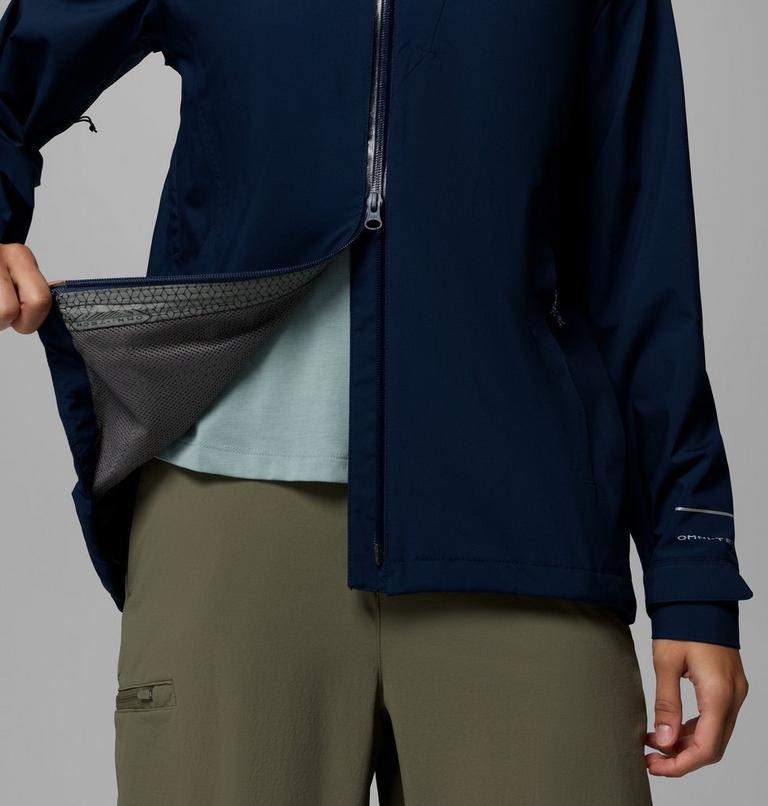 Women's Trailborne 2.5L Packable Waterproof Jacket, Color: Collegiate Navy, image 11