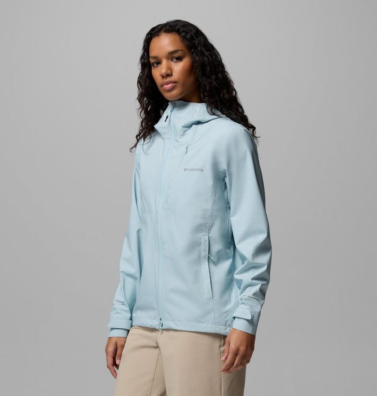 Women's Trailborne 2.5L Packable Waterproof Jacket, Color: Marine Light, image 4