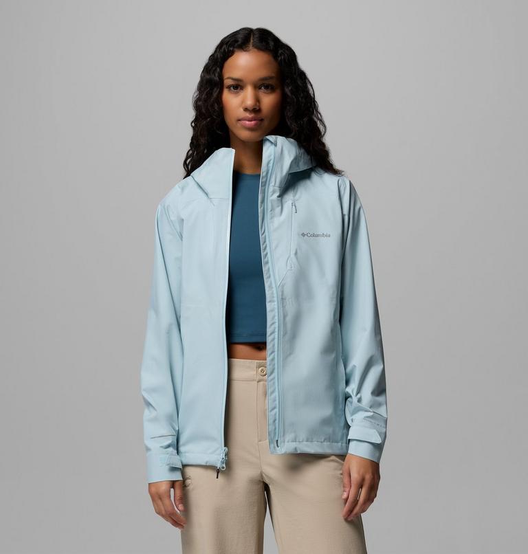 Women's Trailborne 2.5L Packable Waterproof Jacket, Color: Marine Light, image 6