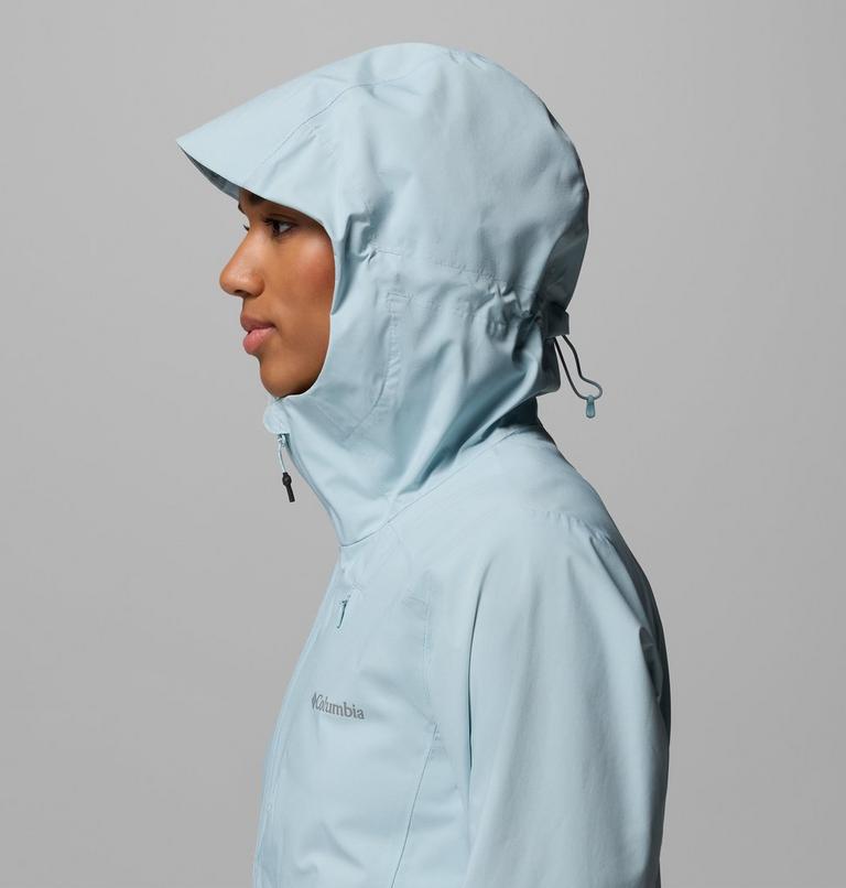 Women's Trailborne 2.5L Packable Waterproof Jacket, Color: Marine Light, image 8