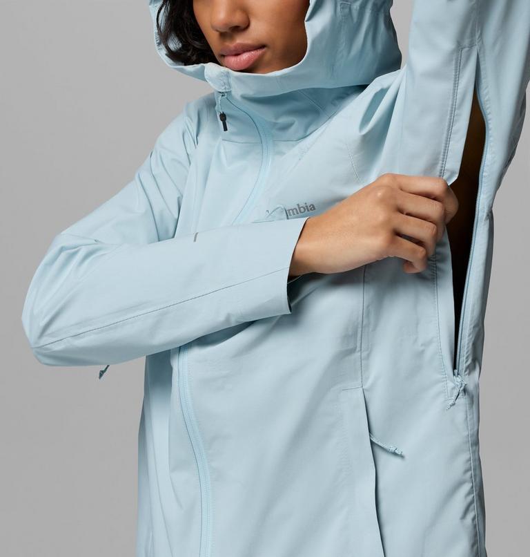 Women's Trailborne 2.5L Packable Waterproof Jacket, Color: Marine Light, image 10