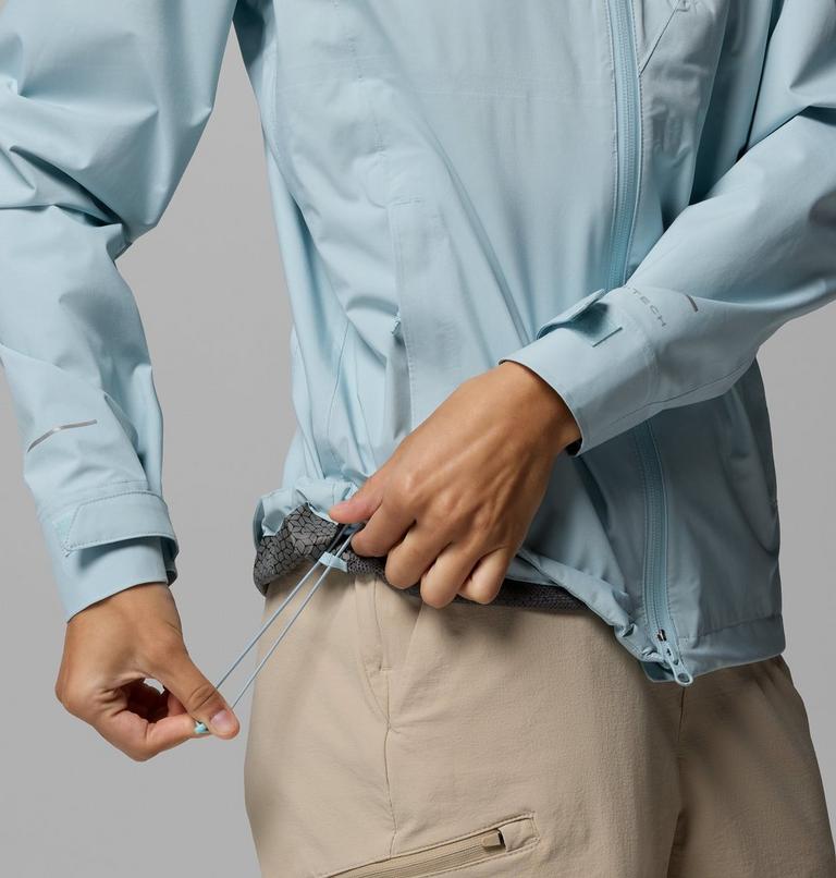 Women's Trailborne 2.5L Packable Waterproof Jacket, Color: Marine Light, image 11