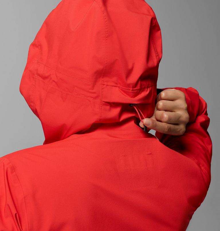 Women's Trailborne 2.5L Packable Waterproof Jacket, Color: Poppy Red, image 9