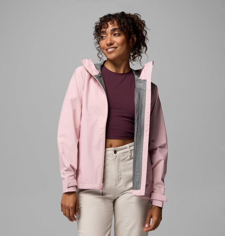 Chaqueta impermeable f&aacute;cil de guardar Trailborne 2.5L para mujer, Color: Mineral Pink, image 5