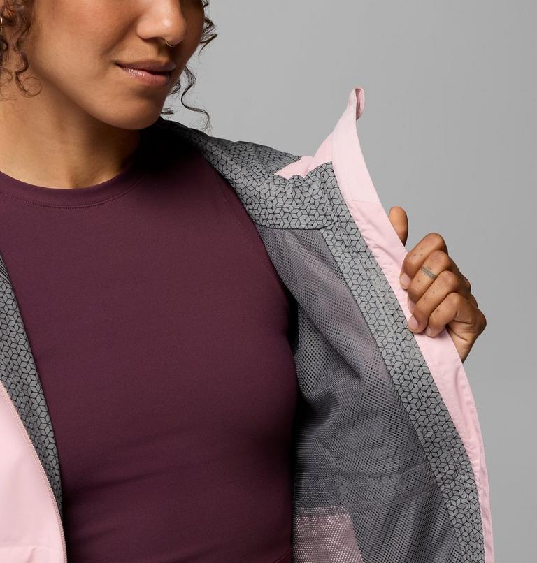Chaqueta impermeable f&aacute;cil de guardar Trailborne 2.5L para mujer, Color: Mineral Pink, image 6