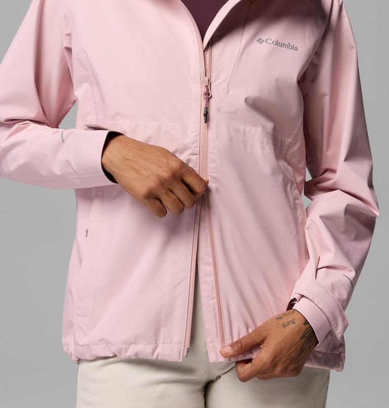 Chaqueta impermeable f&aacute;cil de guardar Trailborne 2.5L para mujer, Color: Mineral Pink, image 11